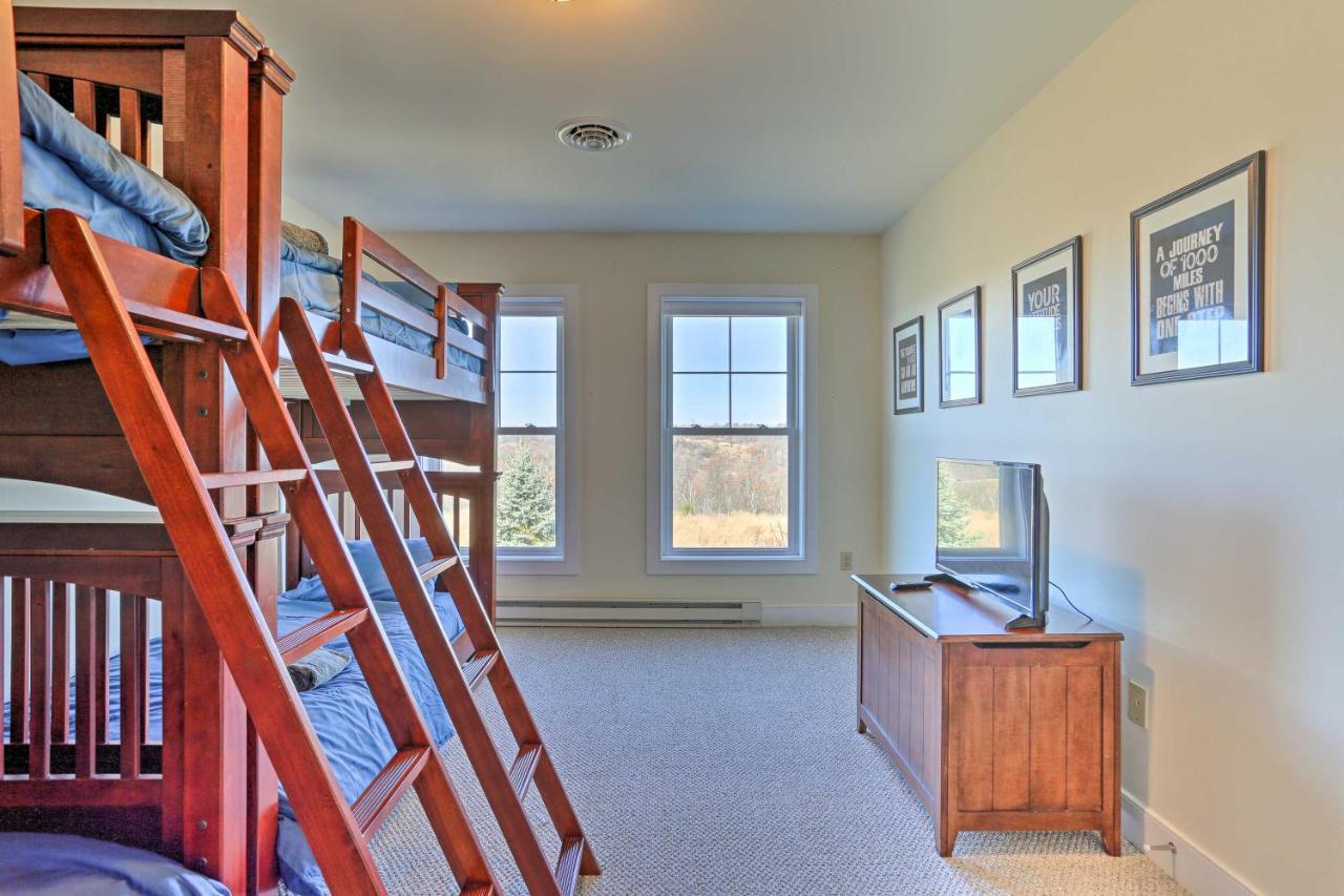 New ! Slopeside Townhome : Wfh, Ski, Dine & Hike Tannersville Exterior photo